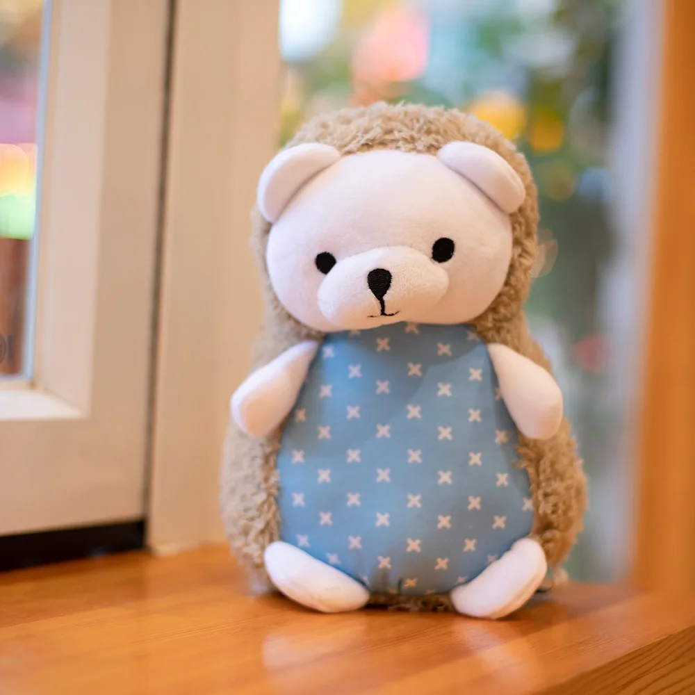 

1pc 25CM Lovely Hedgehog Plush Toy Soft Stuffed Animal Doll Kawaii Home Decor Children Girls Birthday Christmas Gifts