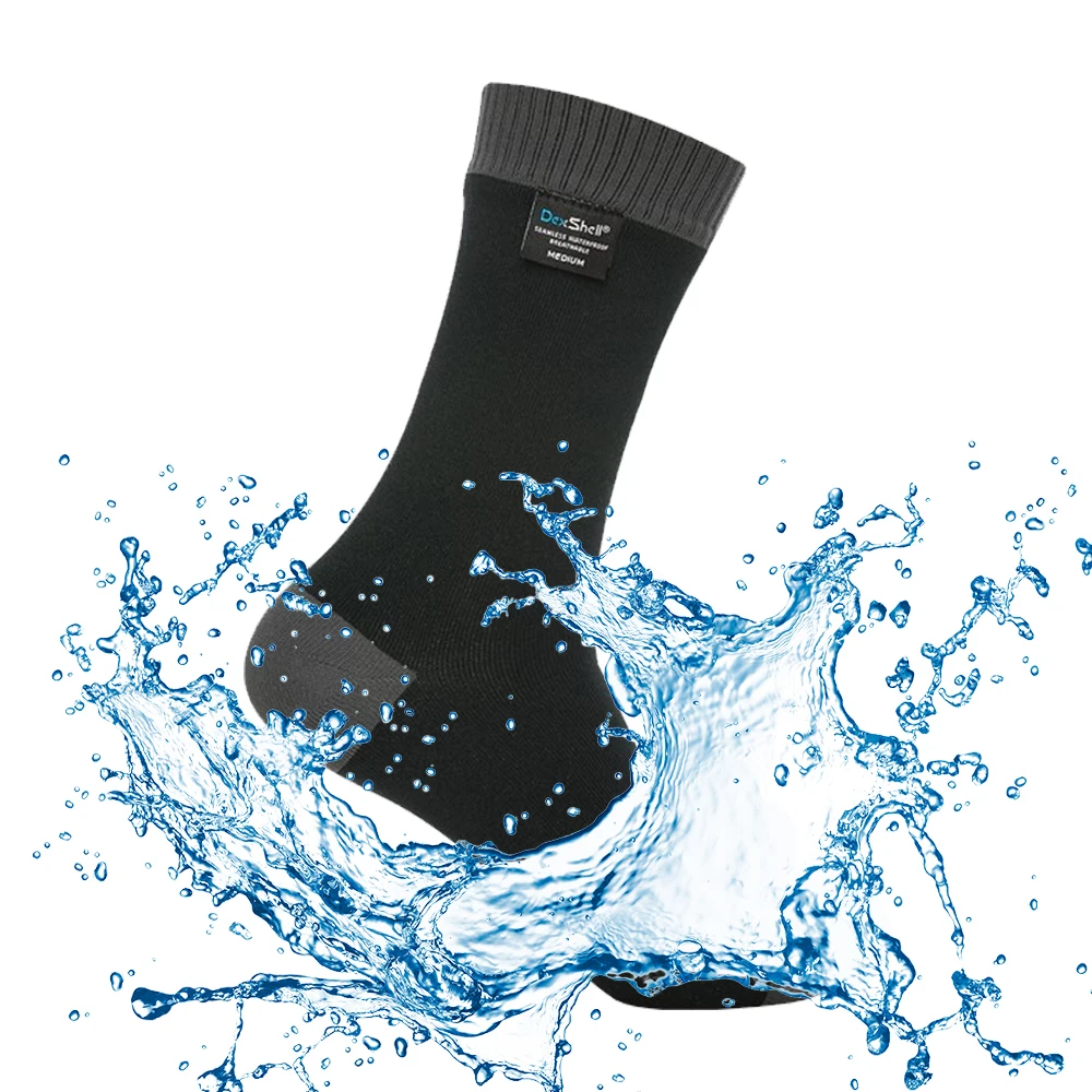 

Waterproof Sock Breathable Men Women Socks for Hiking Hunting Trekking Skiing Fishing Seamless Outdoor Sports Unisex DEXSHELL