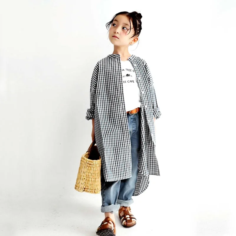 Блузка для малышей новинка 2021 Осенние Топы с длинным рукавом маленьких девочек