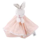 Милая плюшевая кукла-кролик, Детская Соска-кролик, успокаивающее полотенце, мягкое защитное одеяло для младенцев, для сна, для друга