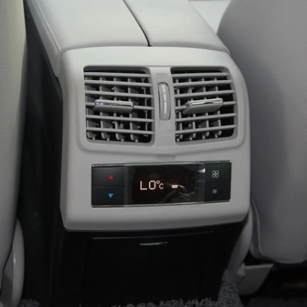 

Rear Console Grill Cover Air Vent Portable Car with Hole Unique Parts Ornaments for Mercedes Benz E-Class W212 09-14