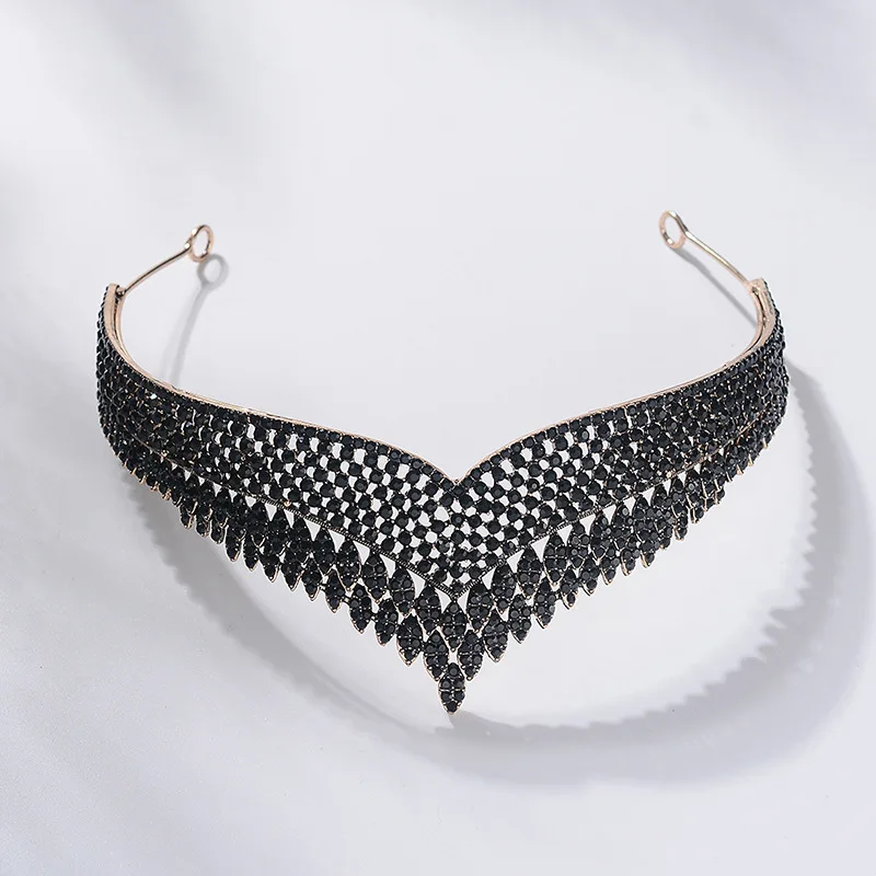 Набор свадебных ювелирных украшений в стиле барокко винтажный комплект из