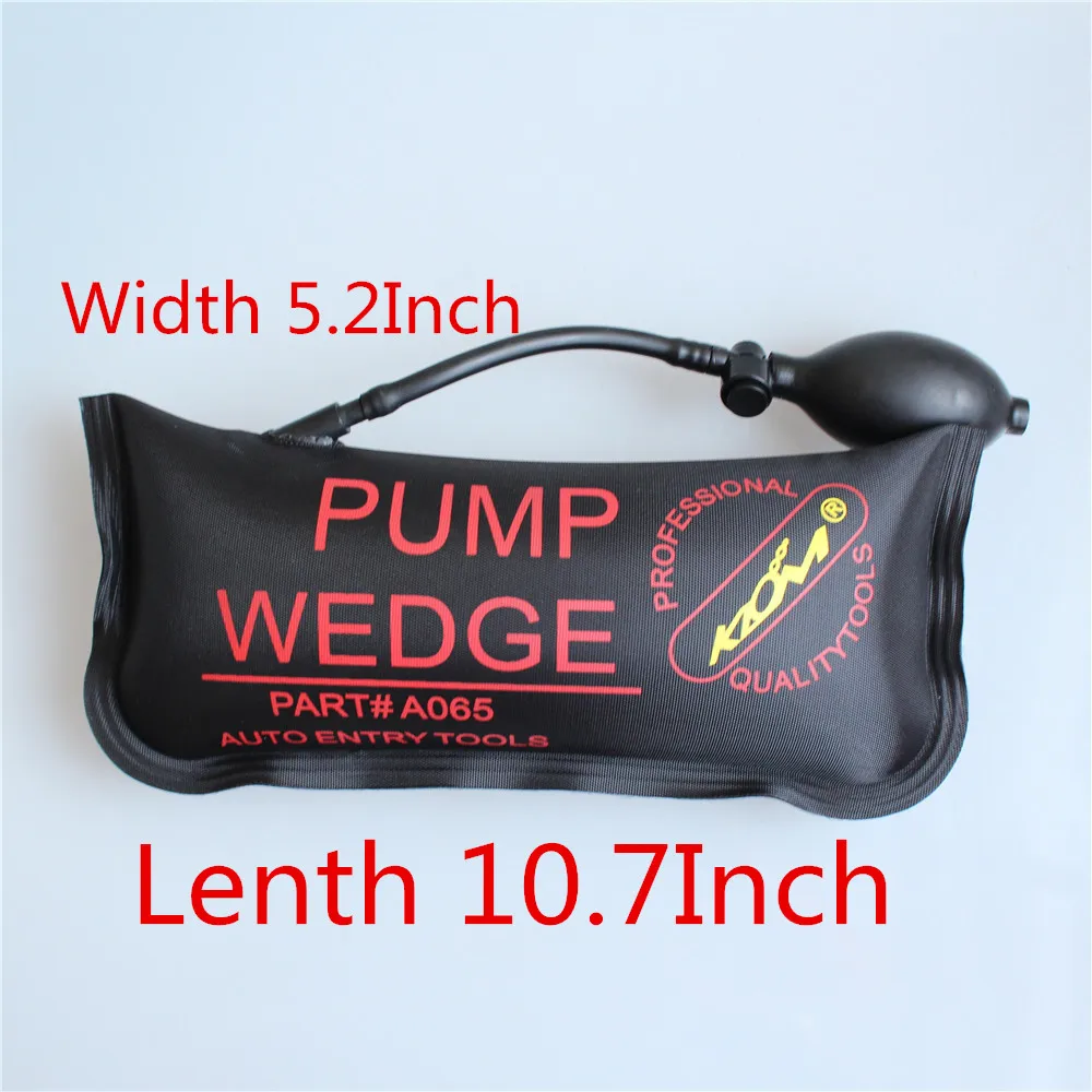 

Acheheng Repair tool Black PUMP WEDGE LOCKSMITH TOOLS Big Size Auto Air Wedge Airbag Lock Pick Set Open Car Door Lock 27x13CM