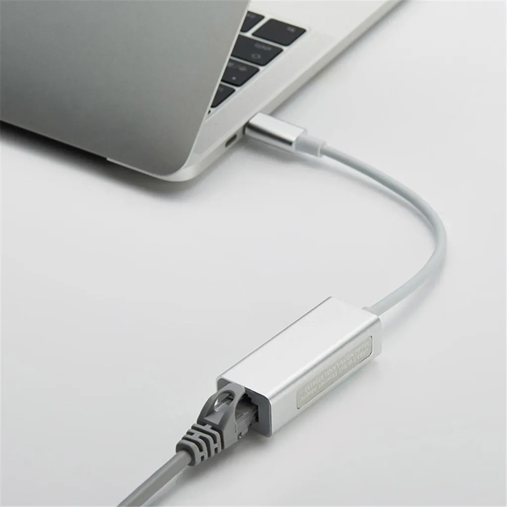 Ouhaobin USB C to Ethernet Card RJ45 Adapter Cable External 1000Mbps for WIN XP/7/8 3.1 Type Network | Компьютеры и офис