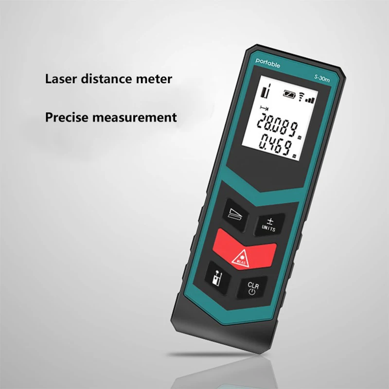 JRTMFG Laser Rangefinder 40m Optical Digital Electronic Small Measuring Instrument Tool Portable Handheld Distance Meter | Инструменты