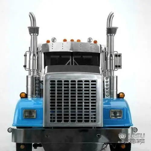 LESU Металлический воздушный фильтр светодиодный дневной свет 1/14 RC DIY Tamiya King Hauler