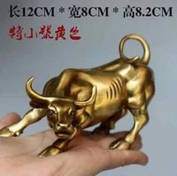 copper brass chinese crafts decoration big wall street bronze fierce bull ox statue brass