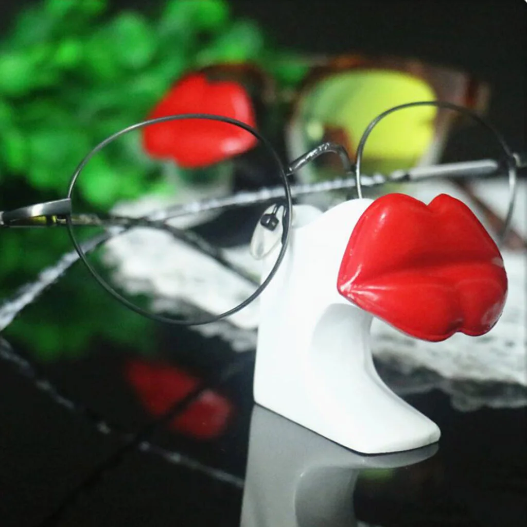 

Female Red Lips Glasses Sunglasses Spectacle Display Stand Holder