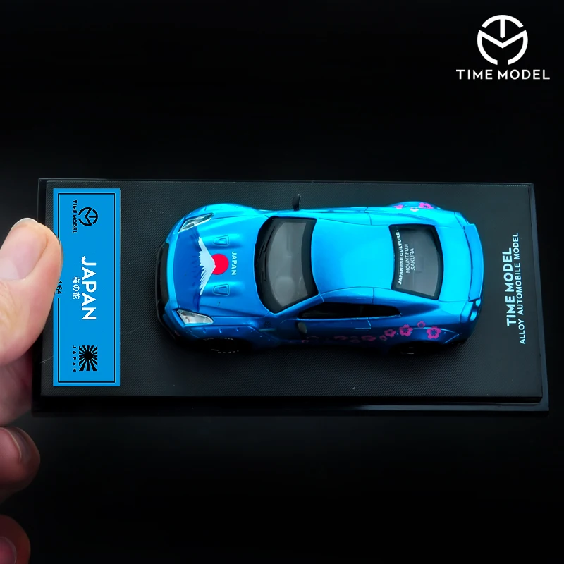 Модель времени Nissan GTR R35 Skyline GT автомобиль свобода дорога японская Гора Фудзи Sakula