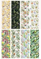modern vintage floral wallpaper european bedroom wall covering peel and stick watercolor tropical animal birds flower wall paper