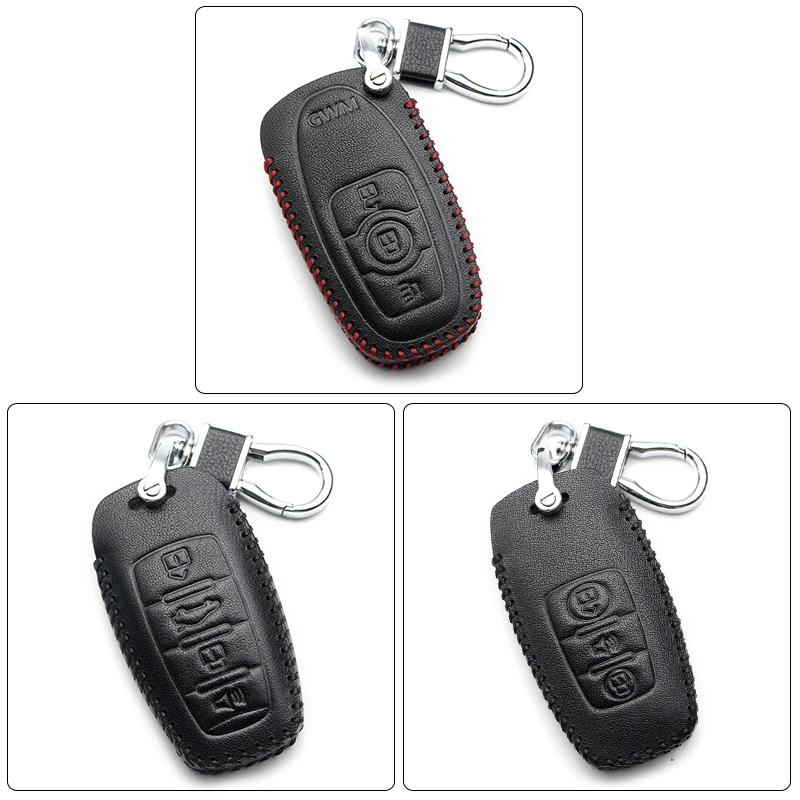 Чехол для автомобильных ключей кожаный чехол пульт дистанционного управления