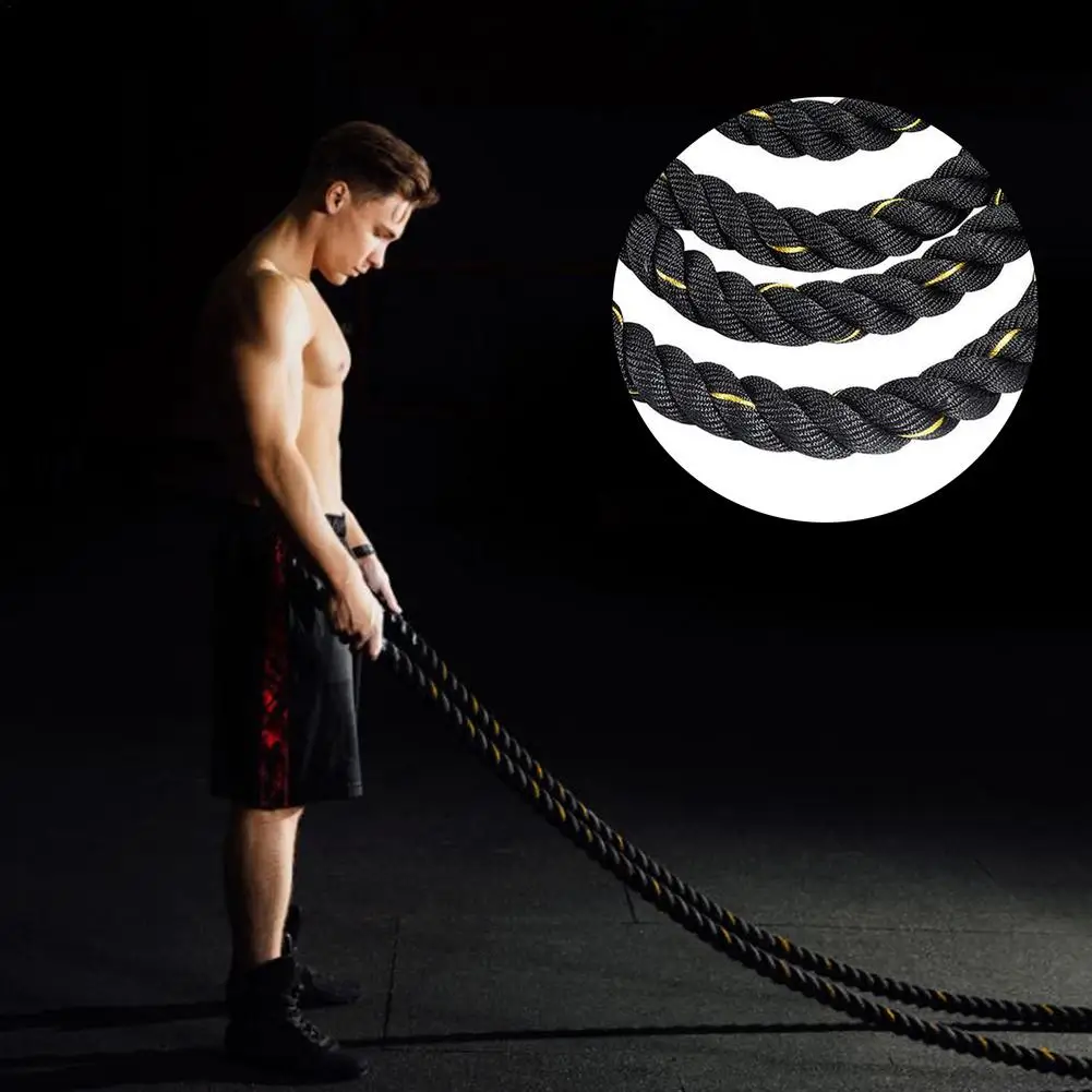 

Physical Training Rope Indoor Fitness Battle Rope Fitness Throwing Big Rope Climbing Rope Thick Rope Fighting Strength Training