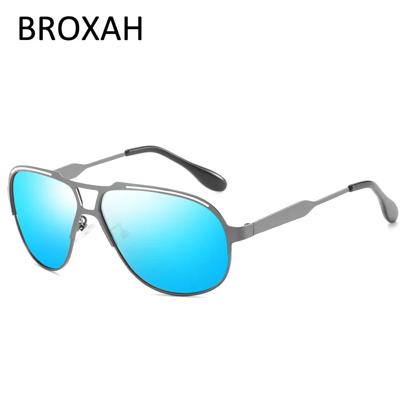 

Мужские солнцезащитные очки в стиле ретро, с зеркальными линзами