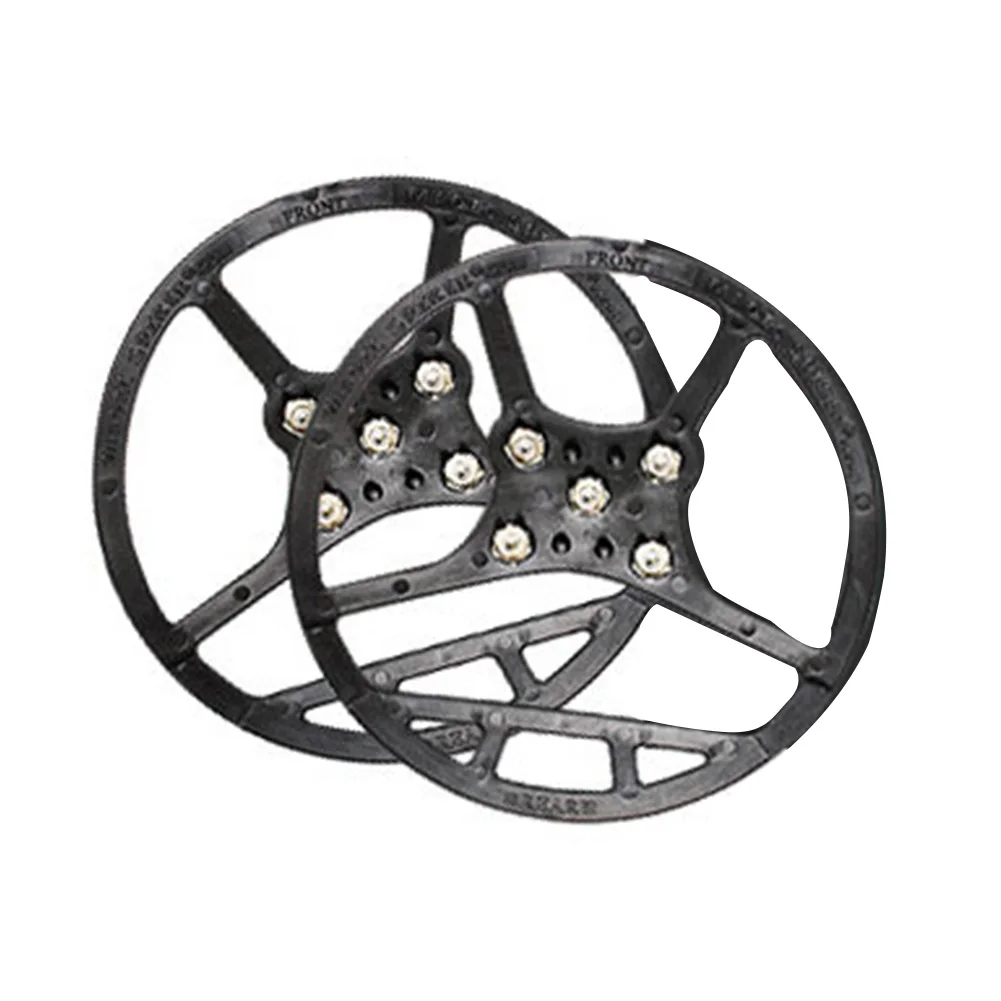 5 зубов противоскользящие ледяной захват для пеших прогулок стальной башмак шипы