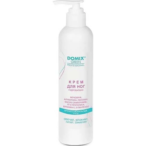 Крем для ног Domix Green Professional "Гидробаланс" с мочевиной аллантоином ланолином