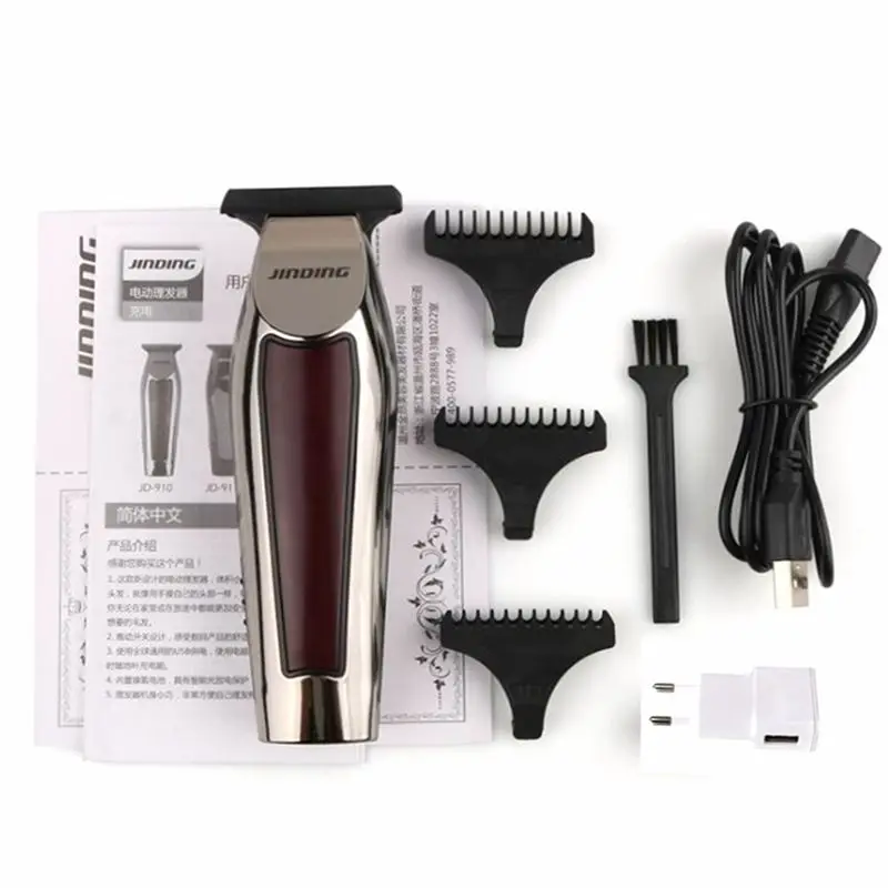 Professional Hair Trimmer Rechargeable Beard Clipper Men's Cordless Haircut Electric Cutting Shaving Machine | Бытовая техника