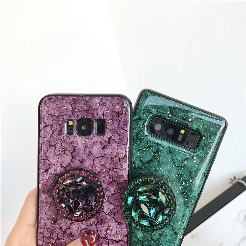 Gold Foil Phone Case For Samsung S20 FE S10 S9 S8 Plus Note 20 Ultra 10 9Plus A50 A70 A90 5G A51 A71 A11 A21 A21S A31 Phone Case