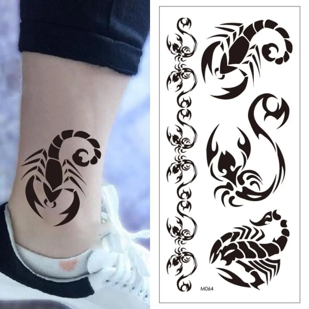 

Fashion Temporary Tattoo Sticker Cool Animal Sticker Art Tattoo Body Arm Art Sticker Tattoo Body Design Fake W9P7