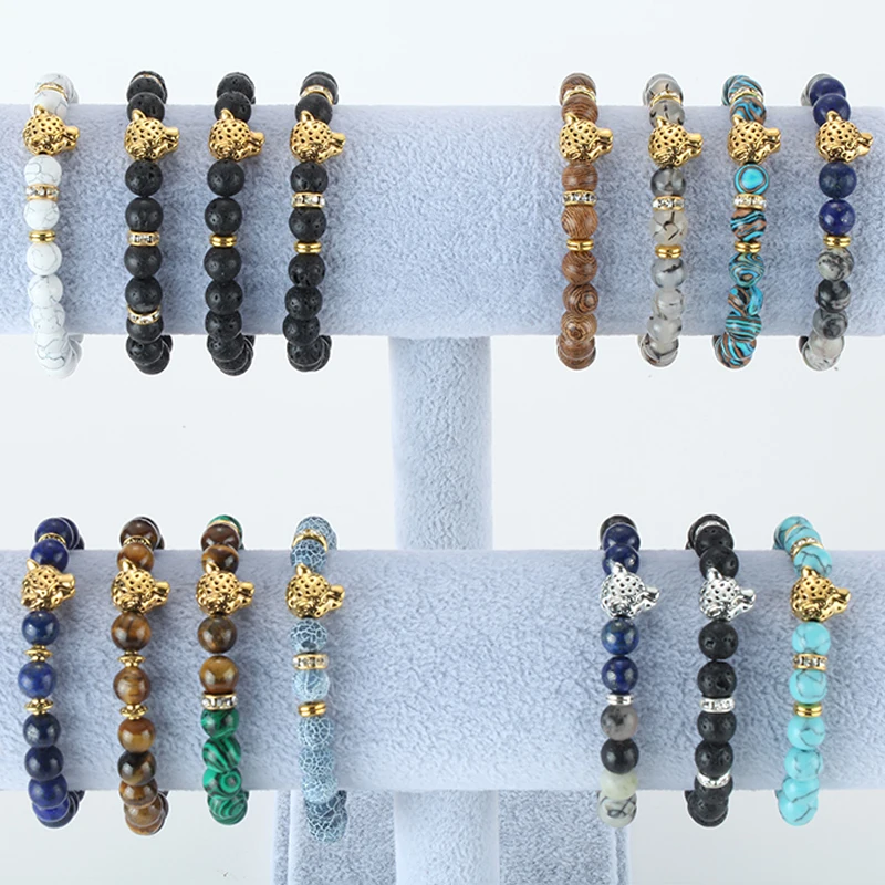 Браслет с подвесками для мужчин и женщин Ювелирное Украшение бусинами из