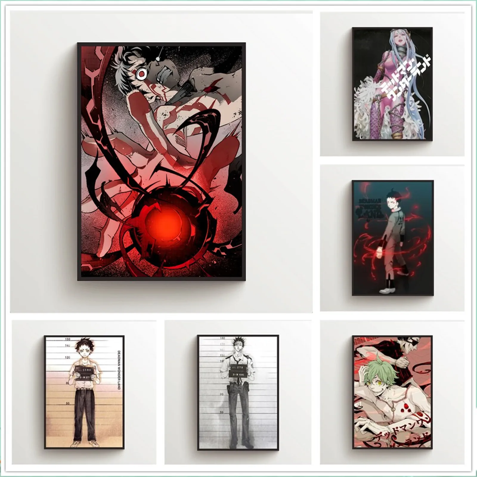 

Deadman Wonderland Igarashi Ganta Shiro Polypropylene Poster Picture Bar Shop Door Wall Decor