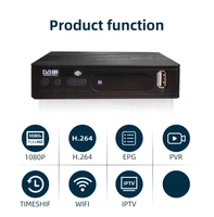tv box iptv h265 built in power supply dvb t2c hd digital tv set top box smart tv stick applicable to most regions of the world