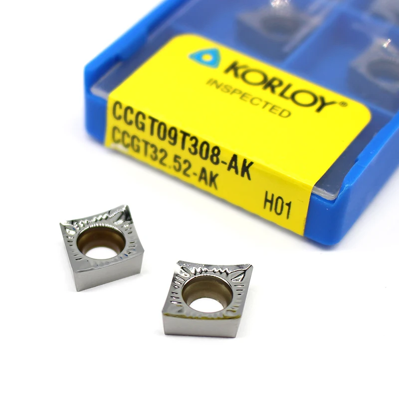 CCGT060204 H01 CCGT09T302 09T304 09T308-ак CCGT120402-AK H01 ПГУ 120404 120408 оригинальная вставка CNC карбида Алюминий лезвие