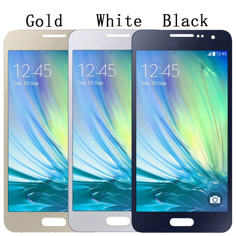 ЖК дисплей Super AMOLED A3 4 5 A300 A3000 A300F A300M A300H с сенсорным экраном и дигитайзером в сборе