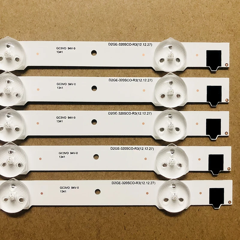 5 шт Для samsung 2013SVS32H Ue32f5000 D2GE-320SCO-R3 UA32F4088AR UA32f4100AR подсветка люмен D2GE-320SC0-R3 650 мм 9LED 32