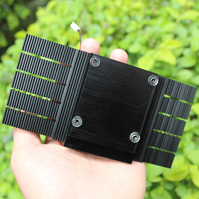 138x70 мм для NVIDIA 43 Шаг охладителя видеокарты с радиатором из алюминиевого сплава 12