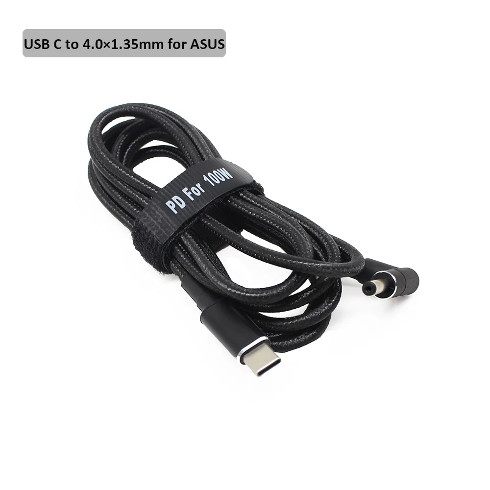100 Вт DC PD конвертер USB C Type для ASUS Ноутбука зарядный кабель шнур питания ноутбука |