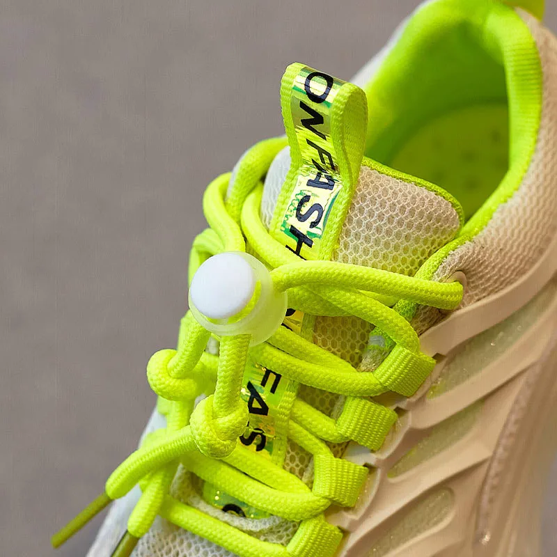 

Kids Sneakers 2021 Boys Girls Spring Fashion Casual Running Sports Chunkry Trainers Breathable Children Tennis Basket Platform