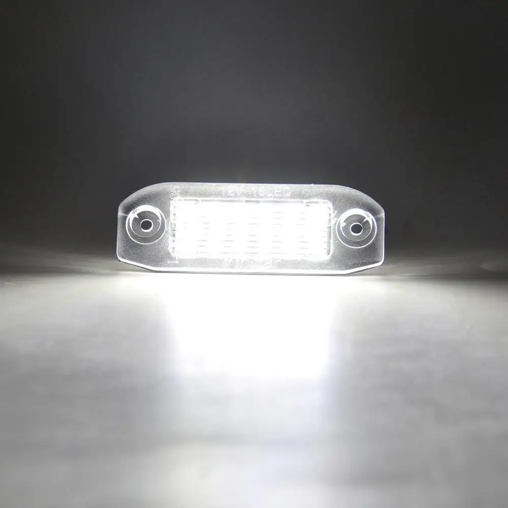 

For Volvo C70 S40 S60 S80 V50 V60 V70 XC60 XC70 XC90 Car Rear White LED License Plate Light Number Plate Lamp