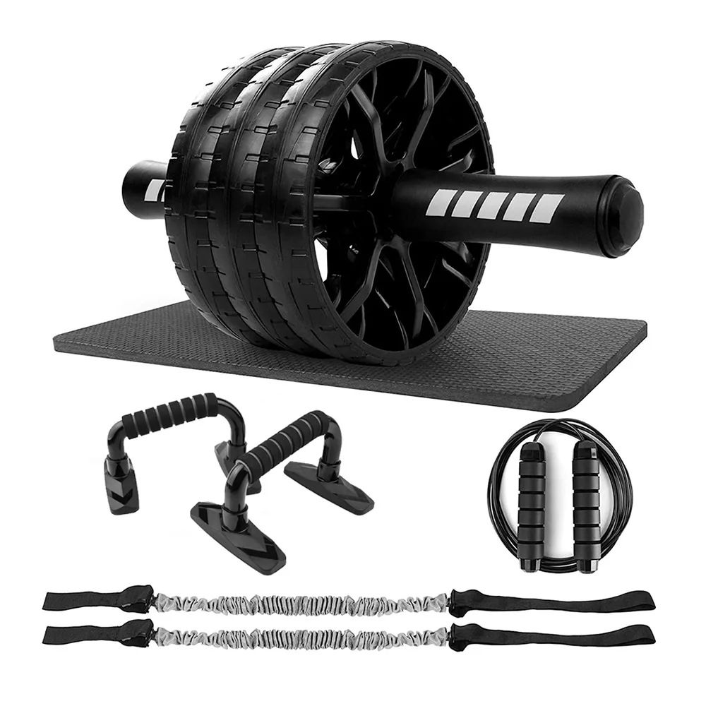 

Ролик для фитнеса AB с эластичным шнуром, тренажер для талии и живота, колесо для домашних упражнений, оборудование для спортзала, подставка ...