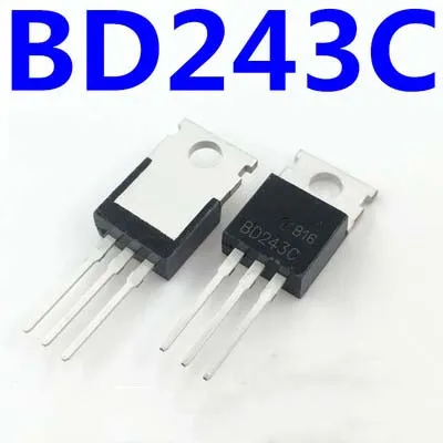 

10pcs/lot BD243C BD243 100V 6A TO-220 new and original In Stock