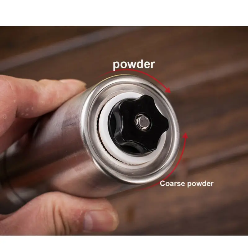 

New Portable Stainless Steel Grinder Household Coffee Machine Manual Pepper Grinder