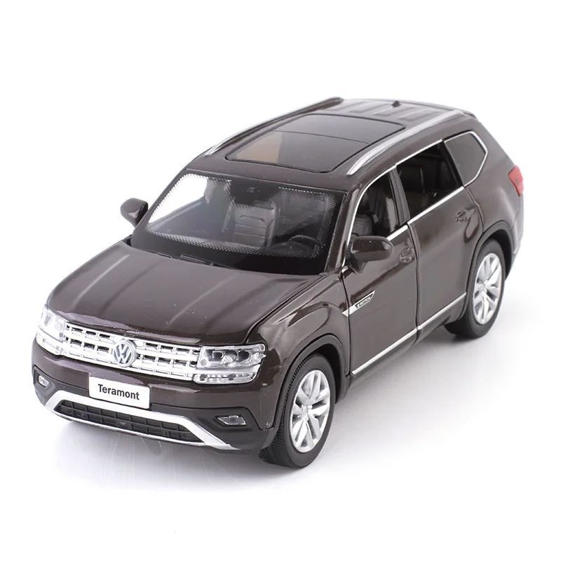 1:32 модель автомобиля Volkswagen Teramont с высокой имитацией шесть моделей открытой