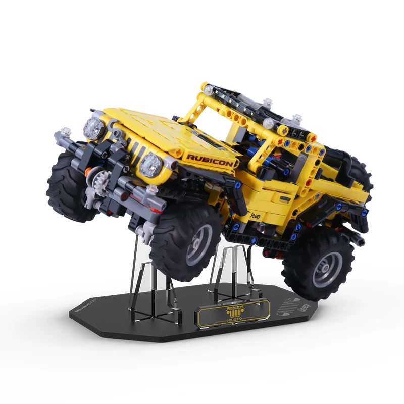 

Acrylic Display Stand Compatible For 42122 Jeep Wrangler Technical Creator Expert Toys (Not Include The Model)