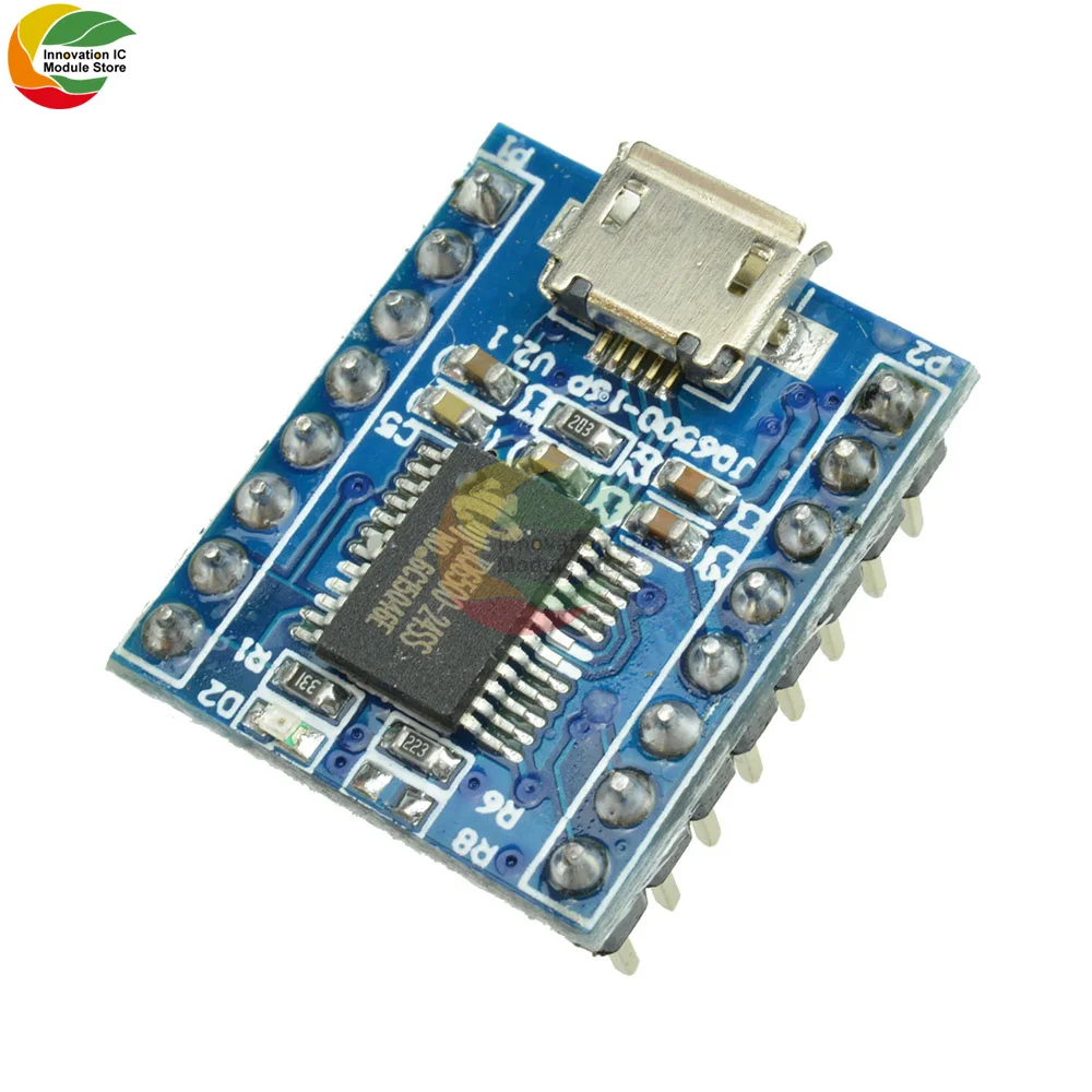 Звуковая плата JQ6500 с голосовым модулем Micro USB DIP16 TTL UART замена 1 пара 5-канальных