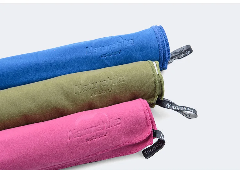 Naturehike микрофибра Swimmimg полотенце 3 цвета 80x40 см 130x73 см ультралегкое Впитывающее Воду быстросохнущее банное полотенце