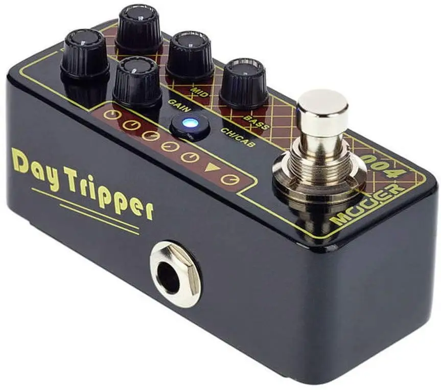 Mooer аудио M004 day tripper микро педаль предусилителя цельного куска эффектор|Детали и