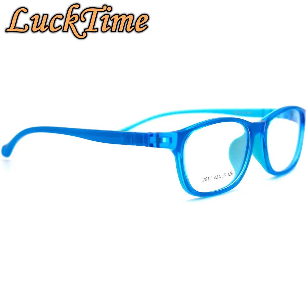 LuckTime Мягкие силиконовые милые детские очки оправа для очков TR90 Lucky Time Мягкая
