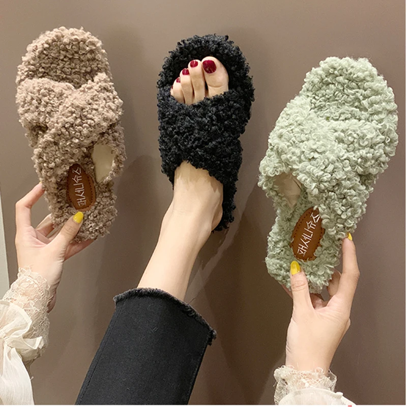 Размеры Большие размеры 35 41 и выше ремешки крест накрест из овечьей шерсти с