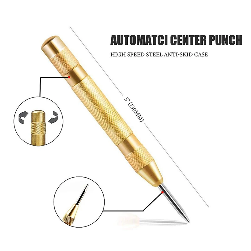 

Countersink Drill Bit Set 3 PCS 1/4inch Hex Shank Countersink Drill Bit Set for Wood with Automated Center Punch