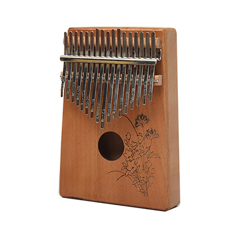 Mahogany wood color1 Kalimba большой палец пианино портативный для начинающих 17 клавиш музыкальный инструмент с сумкой обучения книга тюнинг молоток инструмент - Цвет: Mahogany wood color1
