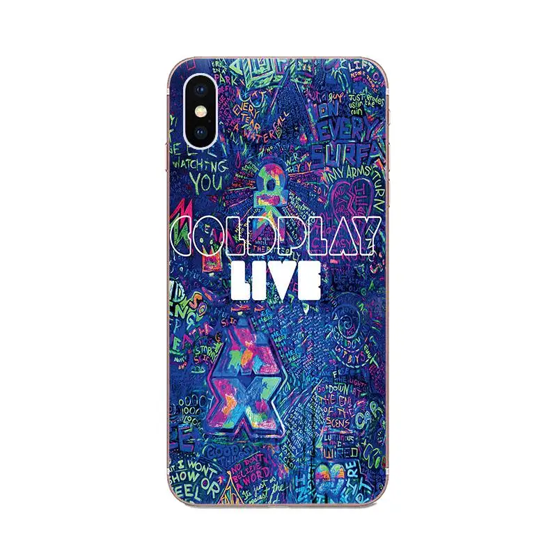 Мягкий силикагель для Samsung Galaxy A51 A71 A81 A90 5G A91 A01 S11 S11E S20 Plus ультра роскошный Coldplay Logo