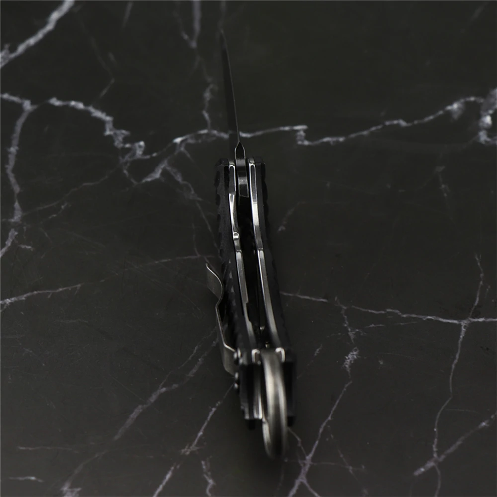 

Outdoor camping life portable multi-function N690 steel folding knife sharp high hardness cool collection folding knife