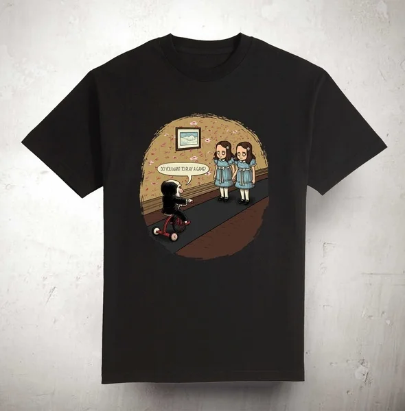 

I Saw Something Creepy Man T-Shirt funny Short Sleeve Cotton Fashion Top S-3XL