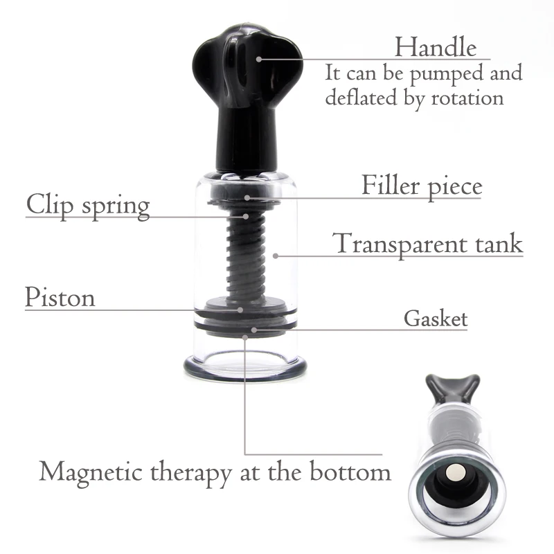 1/2 шт. Вращающаяся ручка вакуумной вакуумный массаж тела Банки для вакуумного