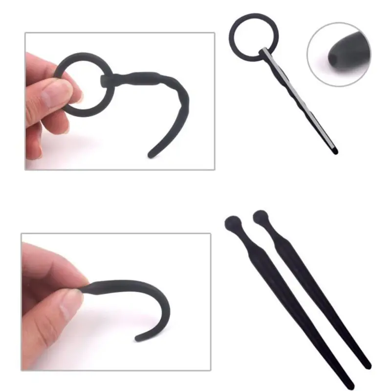 Силиконовый пенис пробка уретральный расширитель палка эротические