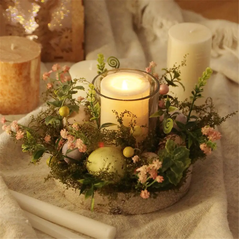 

Candle Cup Egg Decorative Candlestick For Home Easter Party Decoration
